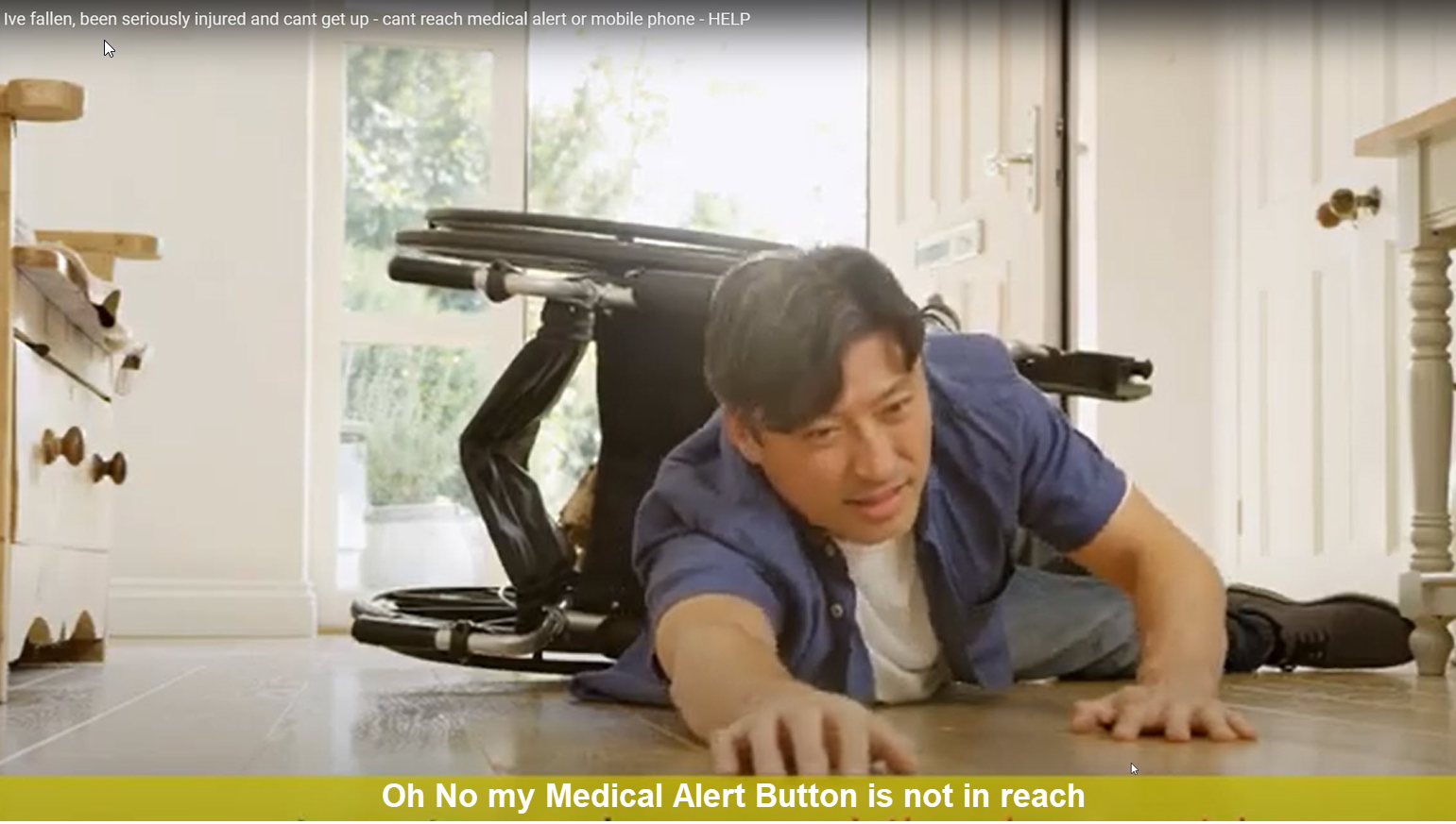 Gold Plan Fallen man can reach help